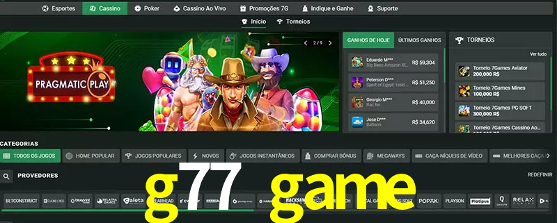 cassino g77 game