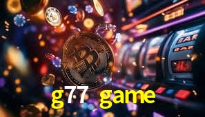 Interface do App g77 game