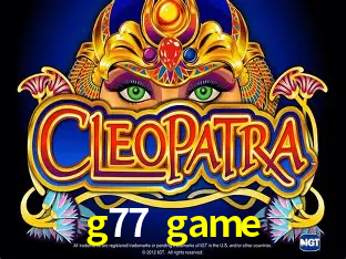 Descubra o Mundo do Cassino Online com g77 game